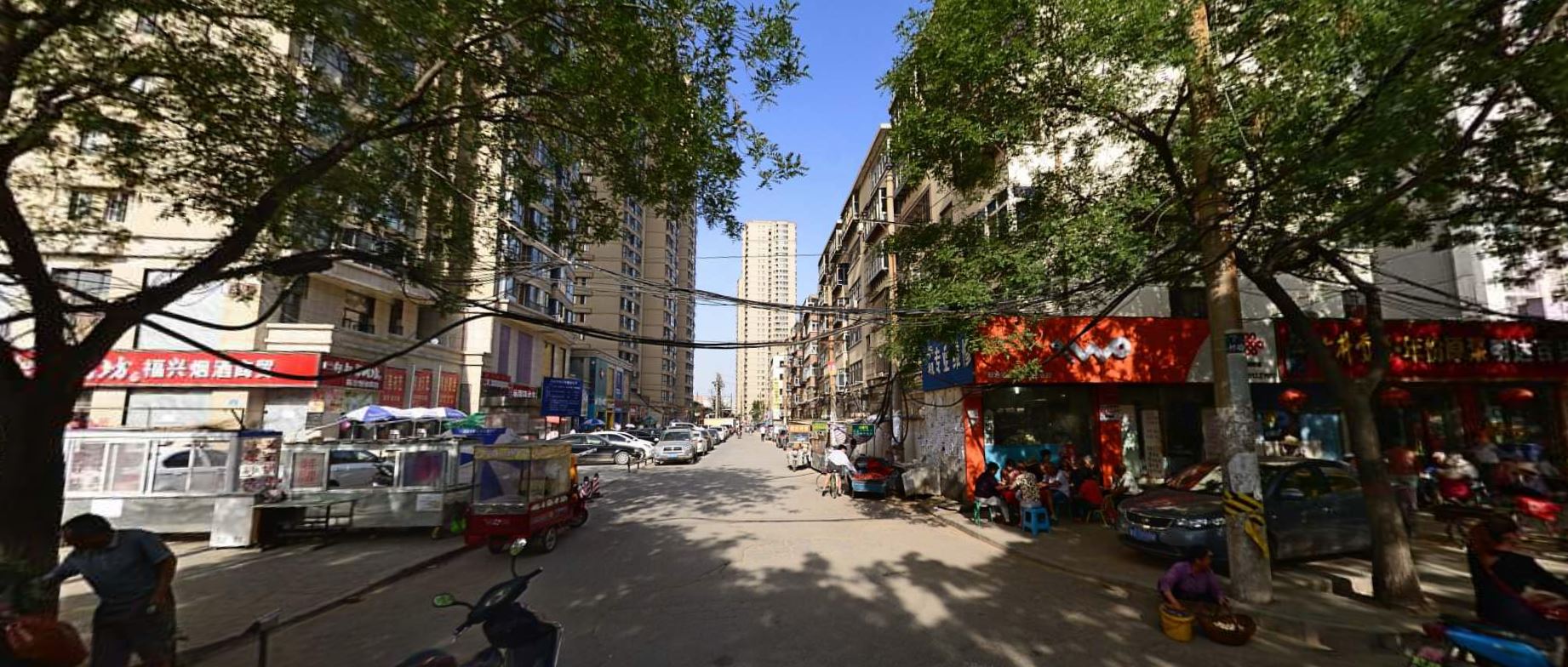 于砦西门201405百度地图